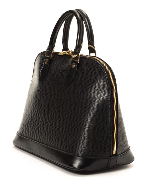 solid black louis vuitton bag